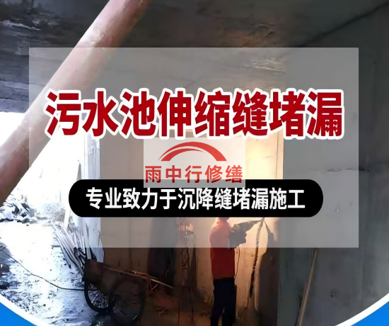 阿坝大吉铁塔污水池（沉淀池）堵漏案例
